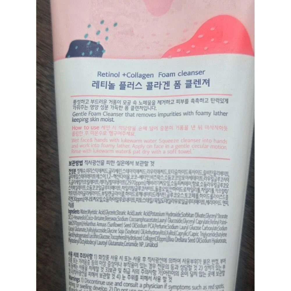 NEW GLAMFOX Double effect foam cleanser